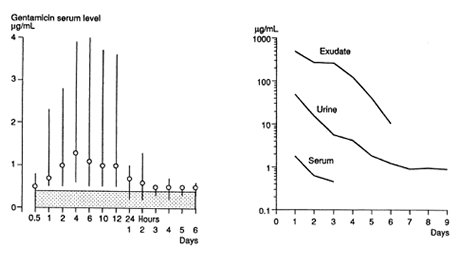 Pharmacokinetics of CollaRx Gentamicin Surgical Implant in Osteomyelitis Patients Pharmacokinetics of CollaRx Gentamicin Surgical Implant in Osteomyelitis Patients